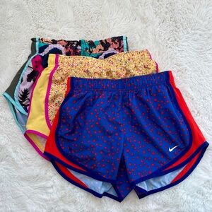 Nike Tempo Dri-Fit Women's Patterned Athletic Shorts Set of 3